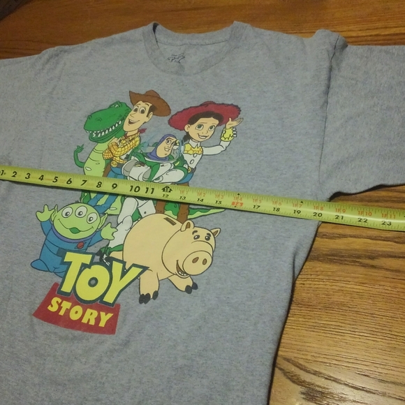 🐷👽 Toy Story Shirt Squad Buzz Light-year Disney Large Woody 🐴 Rex Ham Pig 🐖 - Picture 5 of 7